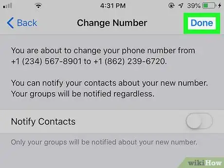 Imagen titulada Hide Your Number on WhatsApp Step 28