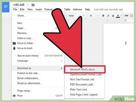 Imagen titulada Convert Odt to Word Step 13