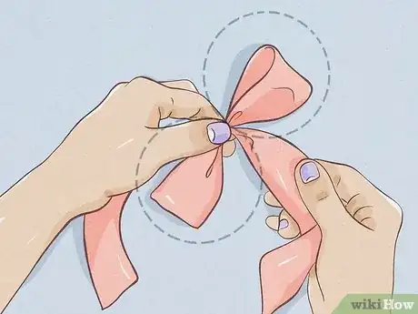Imagen titulada Make a Bow for a Christmas Tree Topper Step 2