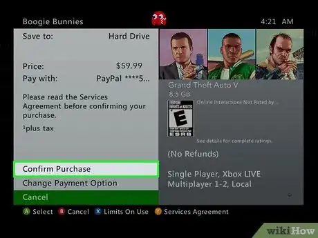 Imagen titulada Install Grand Theft Auto V (GTAV) on Xbox 360 Step 17