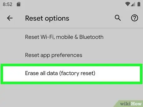 Imagen titulada Erase Internal Storage on Android Step 5