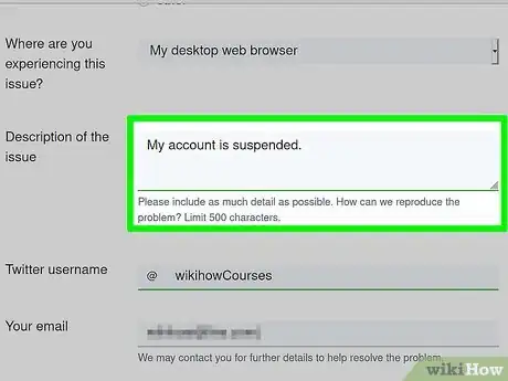 Imagen titulada Recover a Suspended Twitter Account Step 15