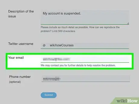 Imagen titulada Recover a Suspended Twitter Account Step 17