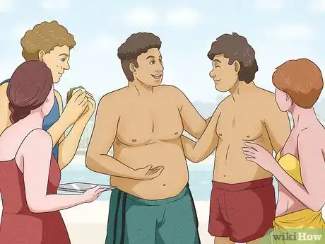 Imagen titulada Hide Gynecomastia at the Beach Step 12