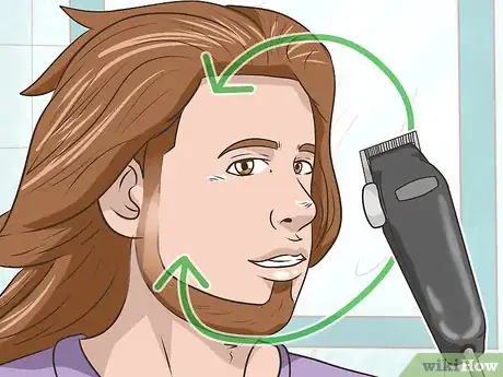 Imagen titulada Cut Sideburns Step 15