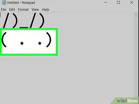 Imagen titulada Make a Bunny by Typing Characters on Your Keyboard Step 22