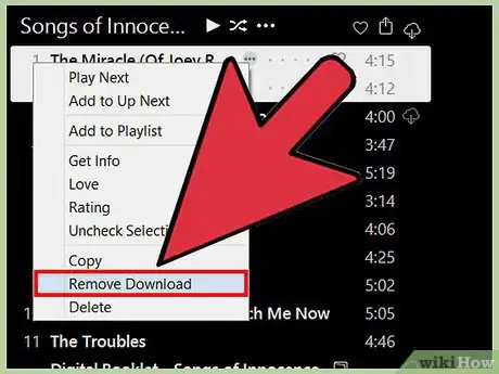 Imagen titulada Delete Songs from iTunes Step 5