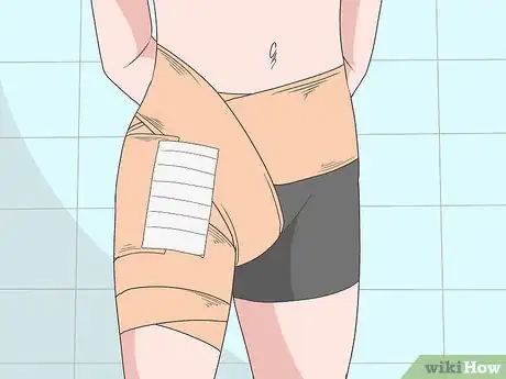 Imagen titulada Wrap a Groin Injury Step 4