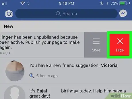 Imagen titulada Clear Facebook Notifications Step 4