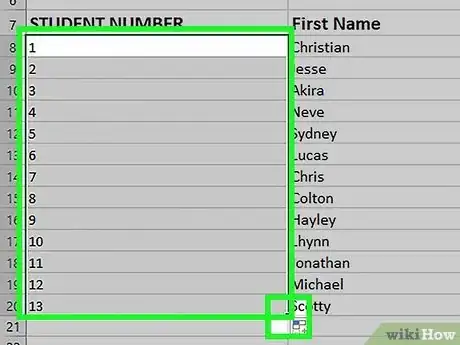 Imagen titulada Add Autonumber in Excel Step 13