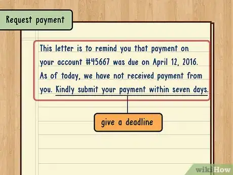 Imagen titulada Write a Payment Reminder Step 2