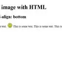 alinear textos e imágenes en HTML