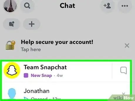 Imagen titulada Know When You've Been Blocked on Snapchat Step 12