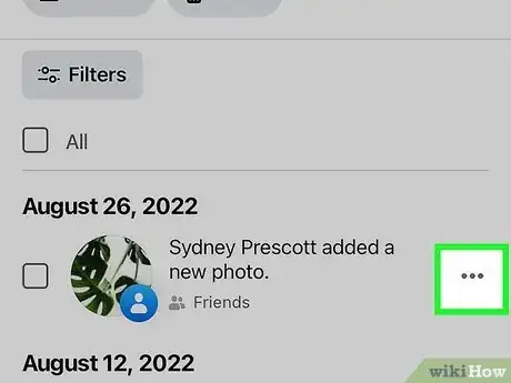 Imagen titulada Delete Comments or Posts on Facebook on the Facebook App Step 9