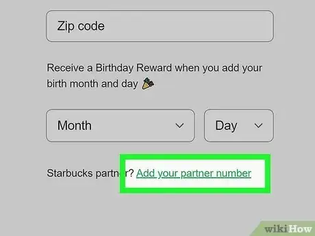 Imagen titulada Add Partner Numbers to Starbucks App Step 6