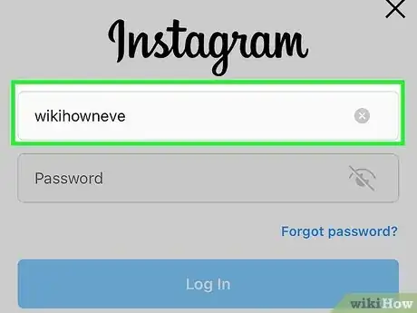 Imagen titulada Log in to Instagram Without a Recovery Code Step 2