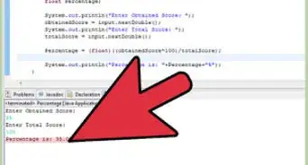 calcular porcentaje en Java