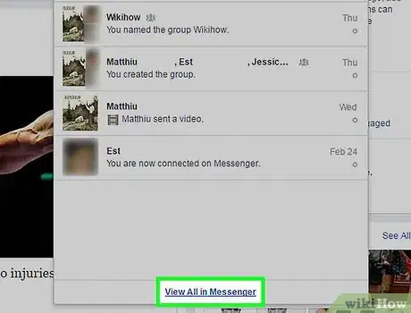 Imagen titulada Delete All Messages on Facebook Messenger Step 9