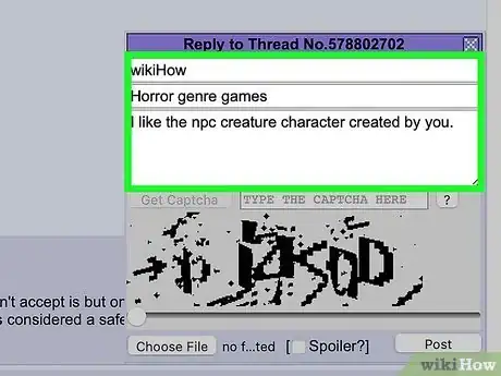 Imagen titulada Reply on 4chan Step 3