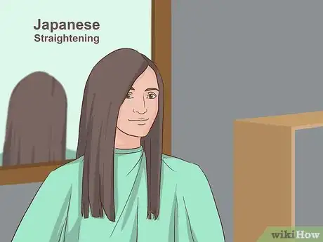 Imagen titulada Get a Permanent Hair Straightening Step 1