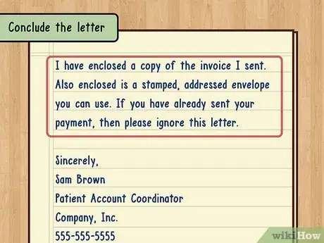 Imagen titulada Write a Payment Reminder Step 4