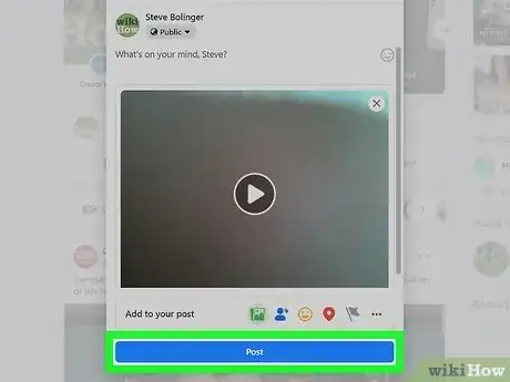 Imagen titulada Share Videos on Facebook Step 7