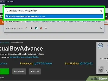 Imagen titulada Use Gameshark Codes on Visualboy Advance Step 1