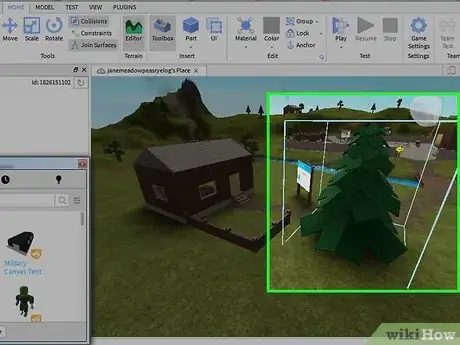 Imagen titulada Make a Good Place on ROBLOX Step 10