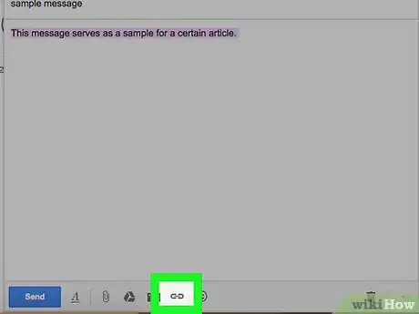 Imagen titulada Put a Link in an Email Step 5