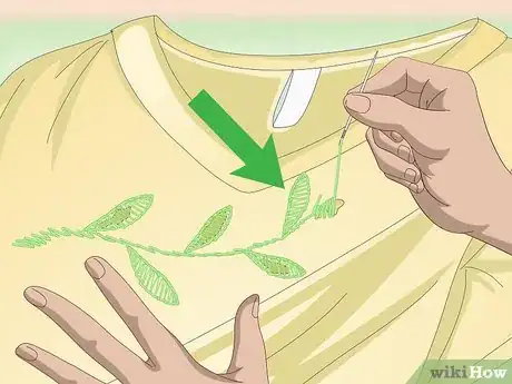 Imagen titulada Fix a Hole in a Shirt Step 14