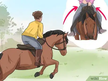 Imagen titulada Survive on a Runaway Horse Step 1