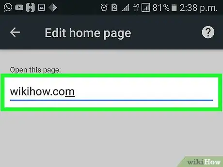 Imagen titulada Change Your Homepage on Chrome Step 15