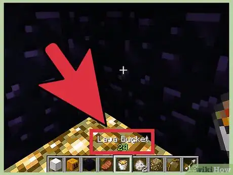 Imagen titulada Create a Volcano in Minecraft Step 9