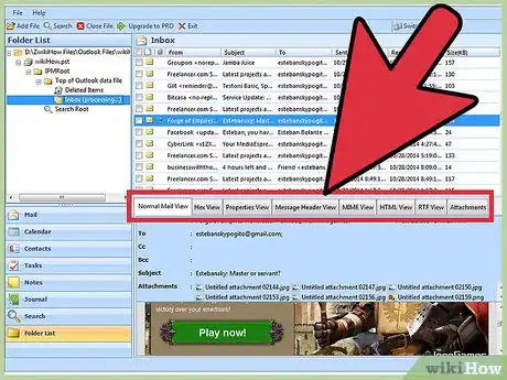 Imagen titulada View a PST File Without Outlook Installed Using with PST File Viewer Step 6