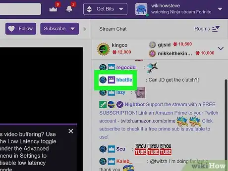 Imagen titulada Block Someone on Twitch Step 5