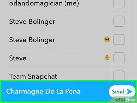 Imagen titulada Upload a Picture on Snapchat Step 22