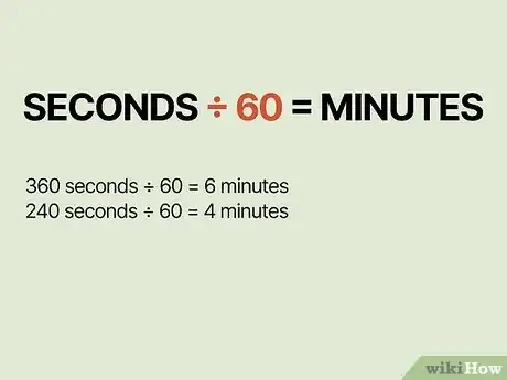 Imagen titulada Convert Seconds to Minutes Step 2