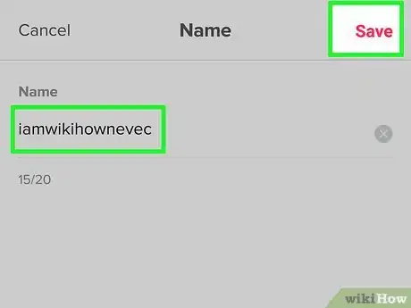 Imagen titulada Edit Your TikTok Profile Step 5