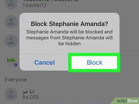 Imagen titulada Block People on Kik Step 5