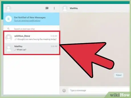 Imagen titulada Use Whatsapp on a Computer Step 6