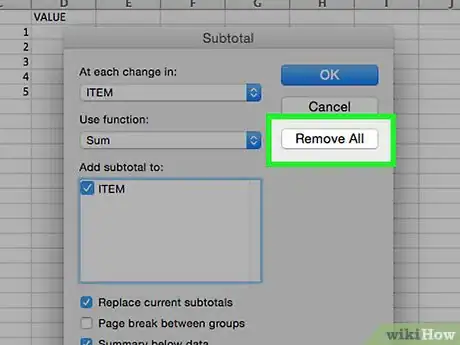 Imagen titulada Ungroup in Excel Step 13