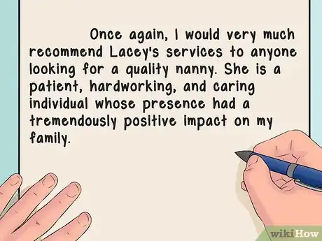 Imagen titulada Write a Letter of Recommendation for a Nanny Step 11