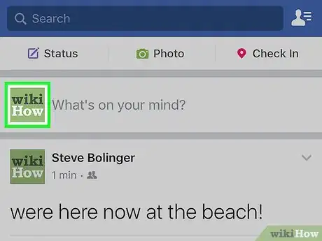 Imagen titulada View Hidden Posts on Facebook Step 2