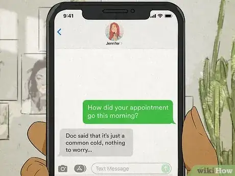Imagen titulada What to Say to Your Girlfriend when She's Sick Step 2