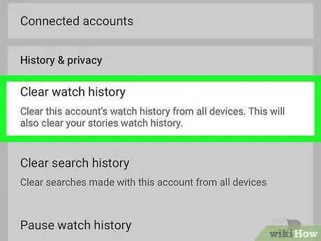Imagen titulada Clear Your YouTube History Step 4