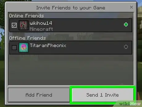 Imagen titulada Play Online Worldwide Minecraft PE Multiplayer Step 22
