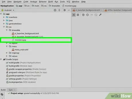Imagen titulada Add Images in Android Studio Step 10