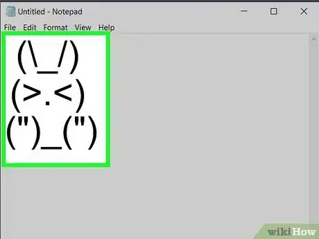 Imagen titulada Make a Bunny by Typing Characters on Your Keyboard Step 55
