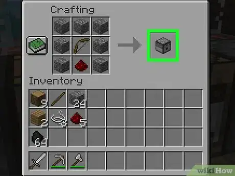 Imagen titulada Make a Dispenser in Minecraft Step 9