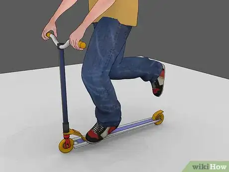 Imagen titulada Do Tricks on a Scooter Step 2